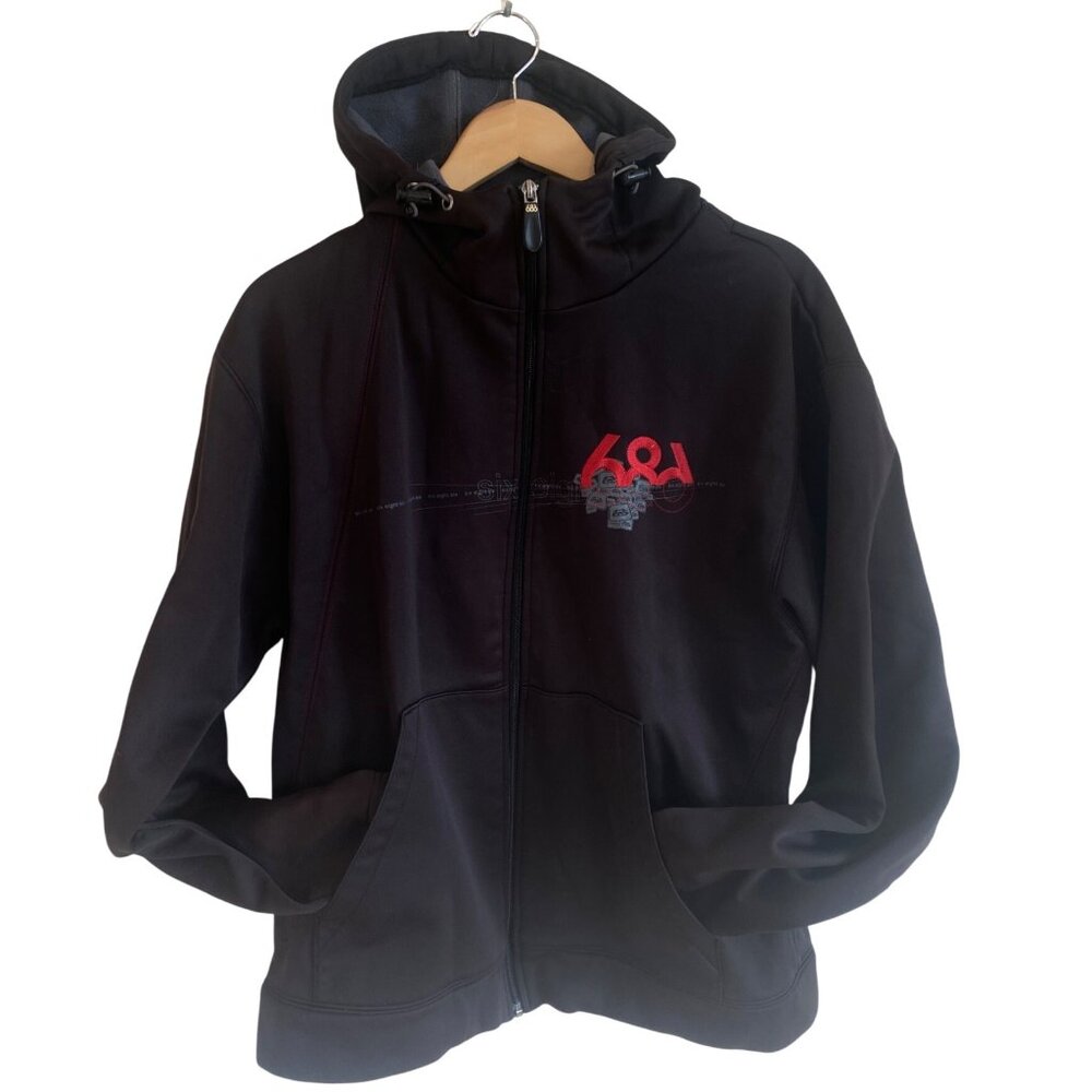 Mens 686 Soft Shell Jacket Black Large**